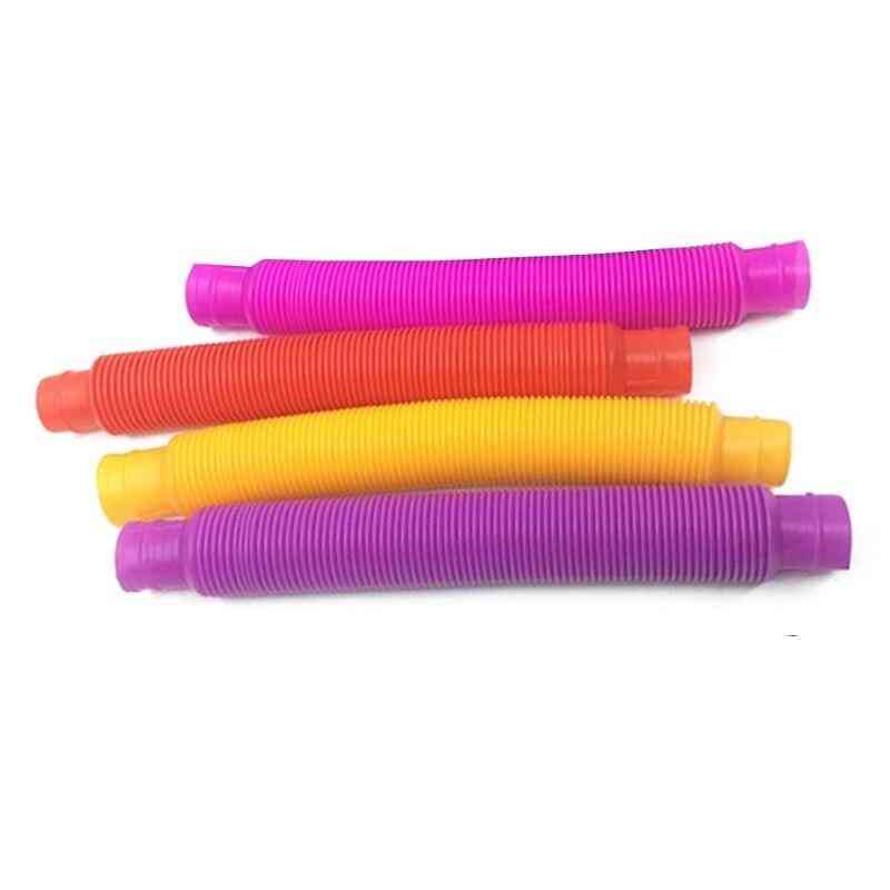 Mini Telescopic Tube Decompression Fidgets Sensory Toy For With Autism-occupational Therapy  Novelty Anti-stress Gags
