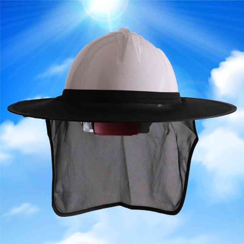 Construction Safety Reflective Hard Hat Neck Shield Helmet