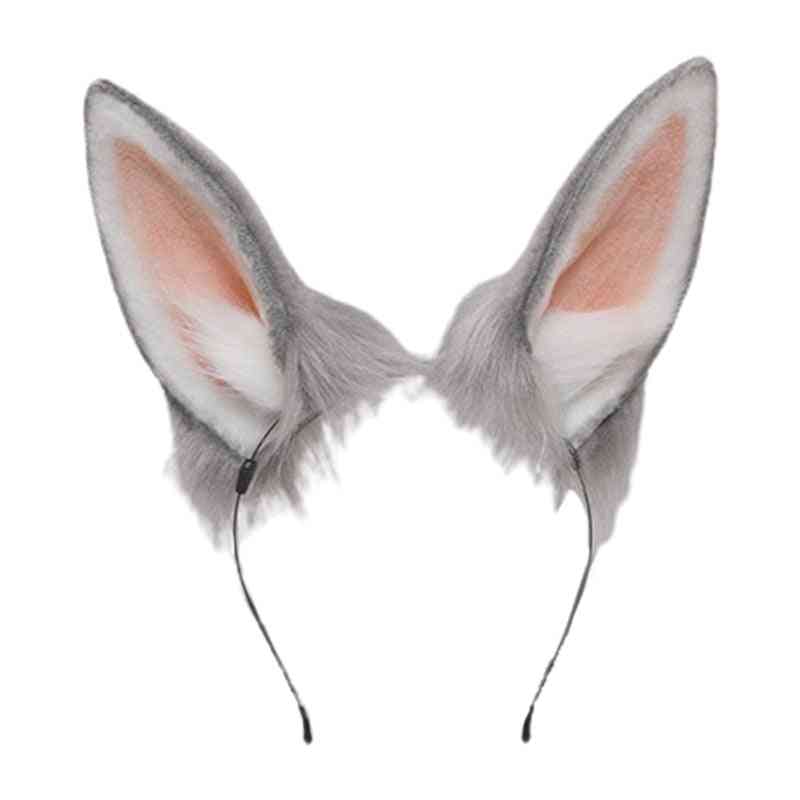 Furry Rabbit Cat Ears Headwear