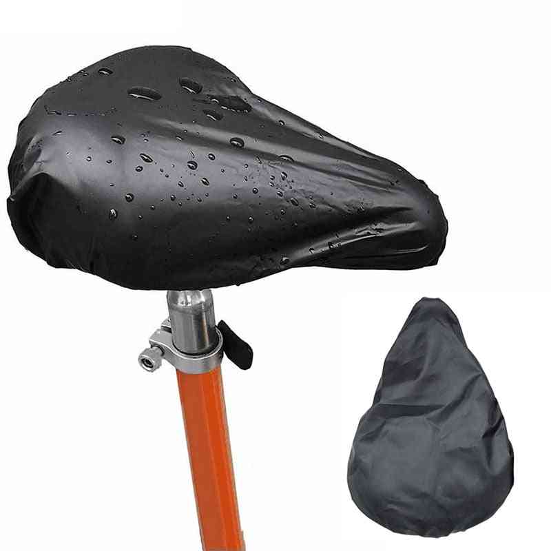 Outdoor Waterproof Bike Seat Rain Cover Elastic Dust Resistant Uv Protector Rain Cover Bike Saddle Cover Bicycle Accessories