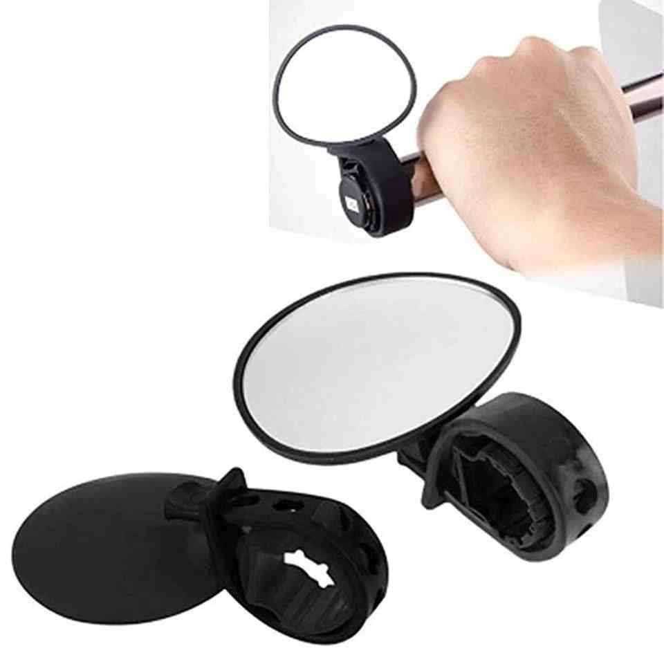360 Degree Rotate Bike Bicycle Cycling Mtb Mirror Handlebar Wide Angle Rear View Rearview Bike Accessories