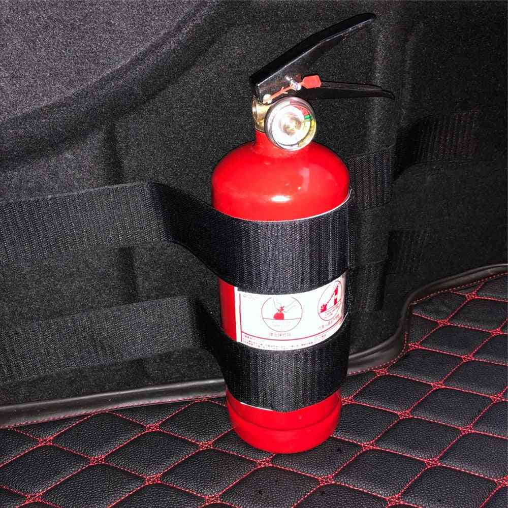 Fire Extinguisher Car Trunk Belts Storage Bag