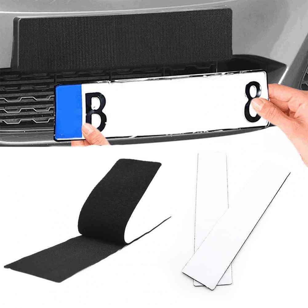 Car License Plate Velcro Fixed Sticker