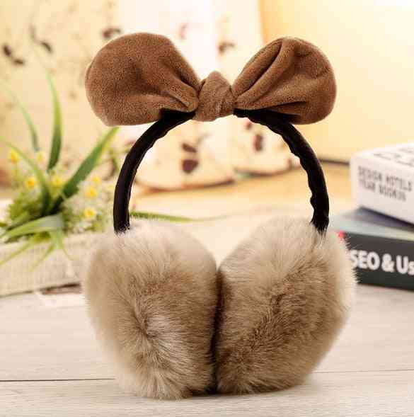 Cute Rabbit- Ears Bowknot, Earmuffs Cover, Headband
