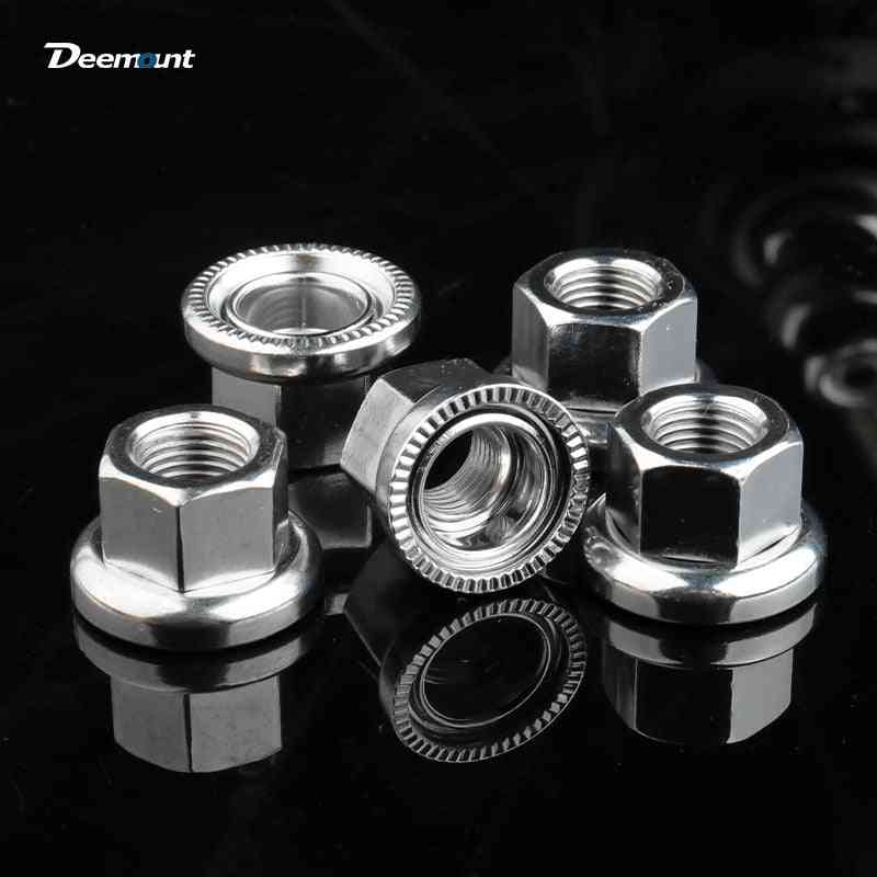 Deemount Fixed Gear Bicycle Hub Nuts Front Rear