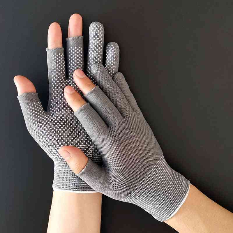 Open/half Fingers Cycling Sport Gloves For Men