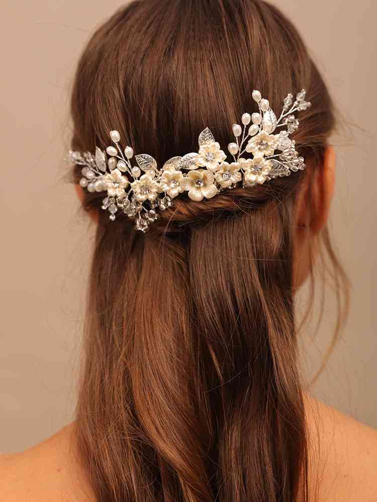 Pearl Bridal Hair Comb Wedding Headwear