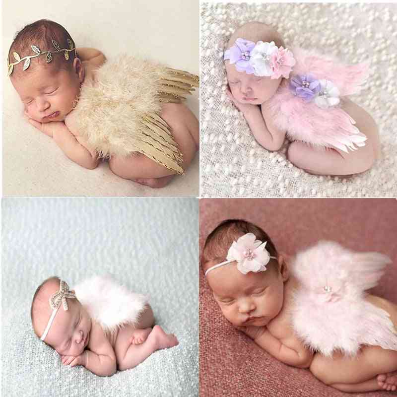 Angel Wing Baby Photo Props Handmade Costumes