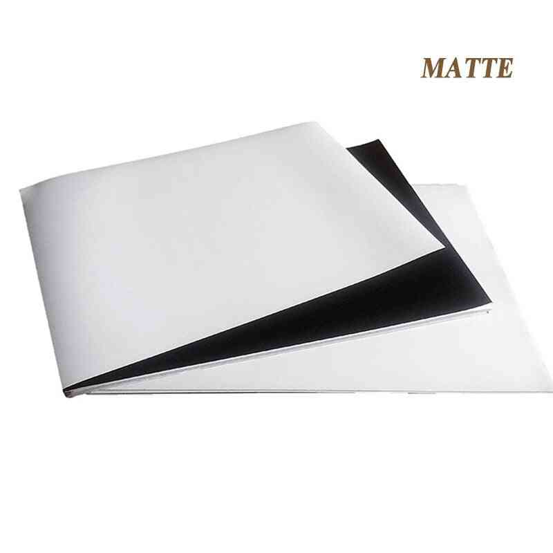 Magnetic Photographic Paper A4 4r Magnetic Paste Inkjet Printing Photo Paper Glossy Matte Stickers Diy Fridge Magnet