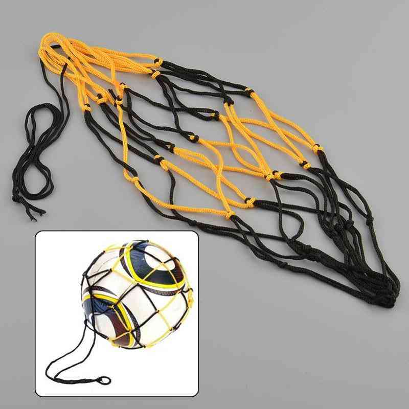 Soccer, Basketball Outdoor Durable Drawstring Ball Net Bag