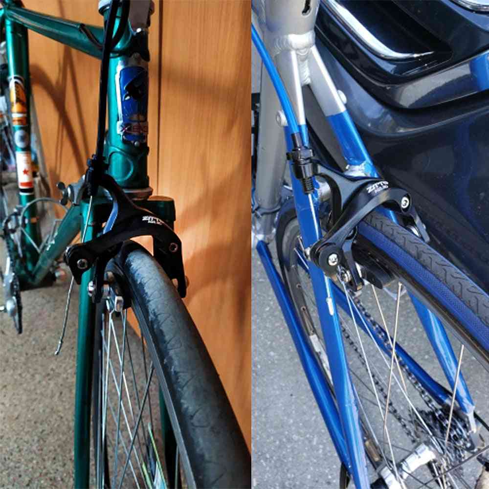 Road Bike Brake Dual Pivot Caliper Folding Bicycle Side Pull Rim
