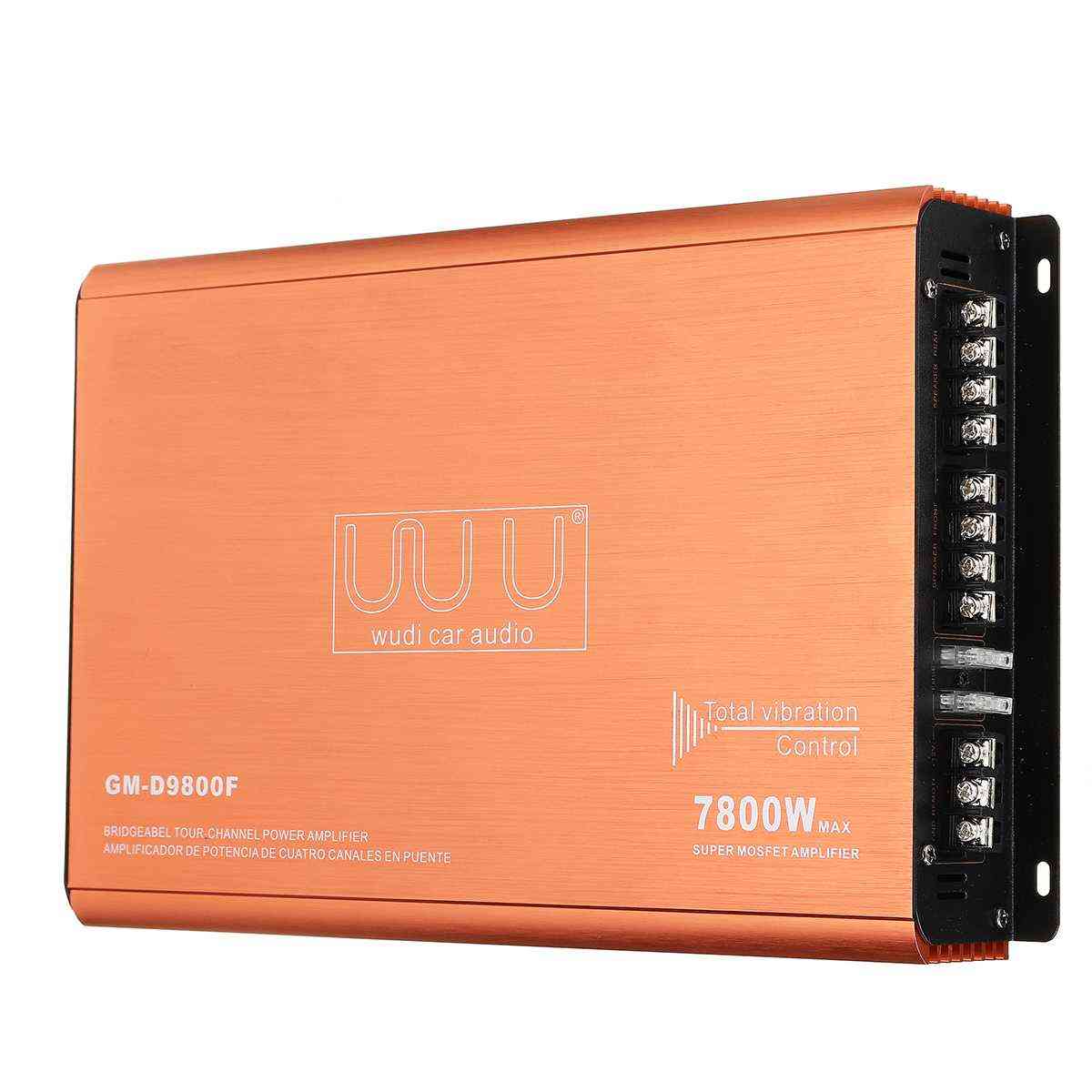 12v 7800w 4 Channel Car Amplifier