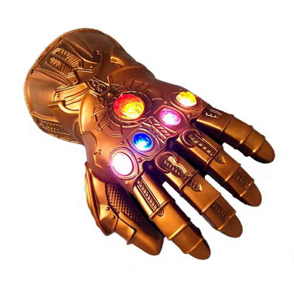 Thanos Infinity Gauntlet Light Glove, Superhero Cosplay Gloves