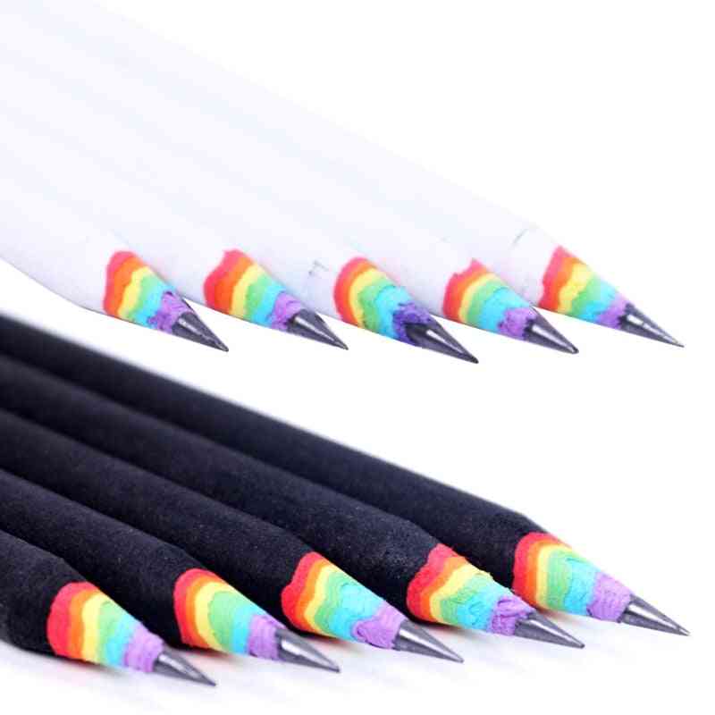 Rainbow Colored Pencils Set For Kids