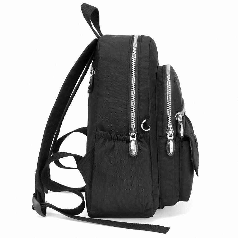 Mini ryggsäckar i nylon, avslappnad lätt, stark liten packback