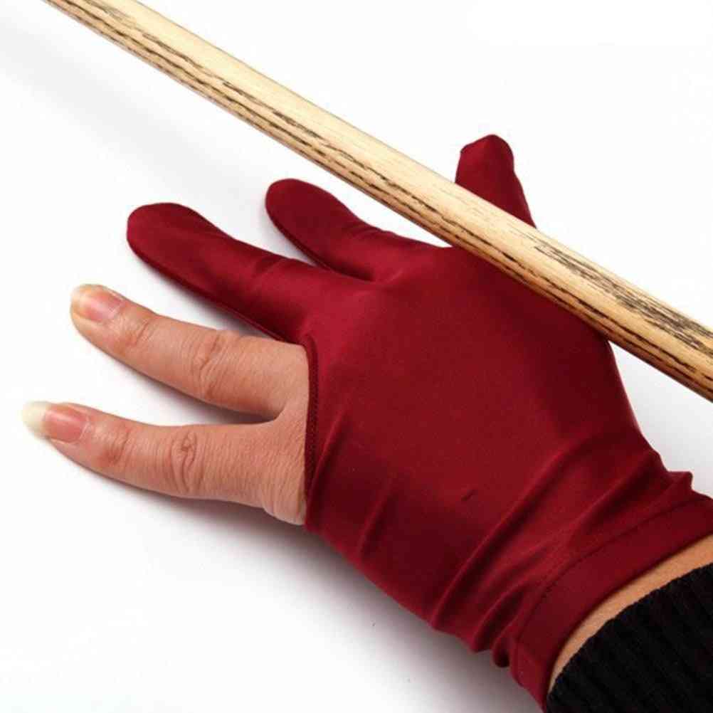 Nylon 3-fingers Glove For Billiard Pool Snooker