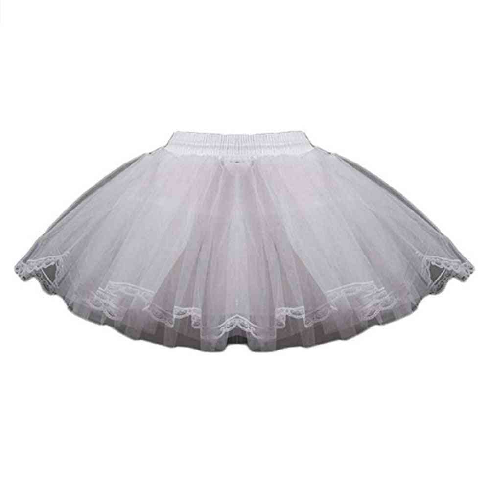 Petticoat Layers Hoopless Short Petticoats Flower Girl Dress