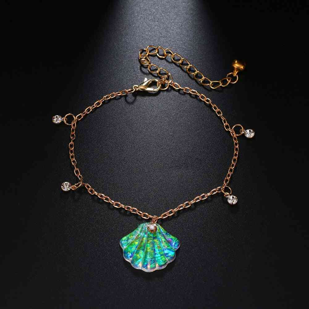 Bohemian Shell Anklets