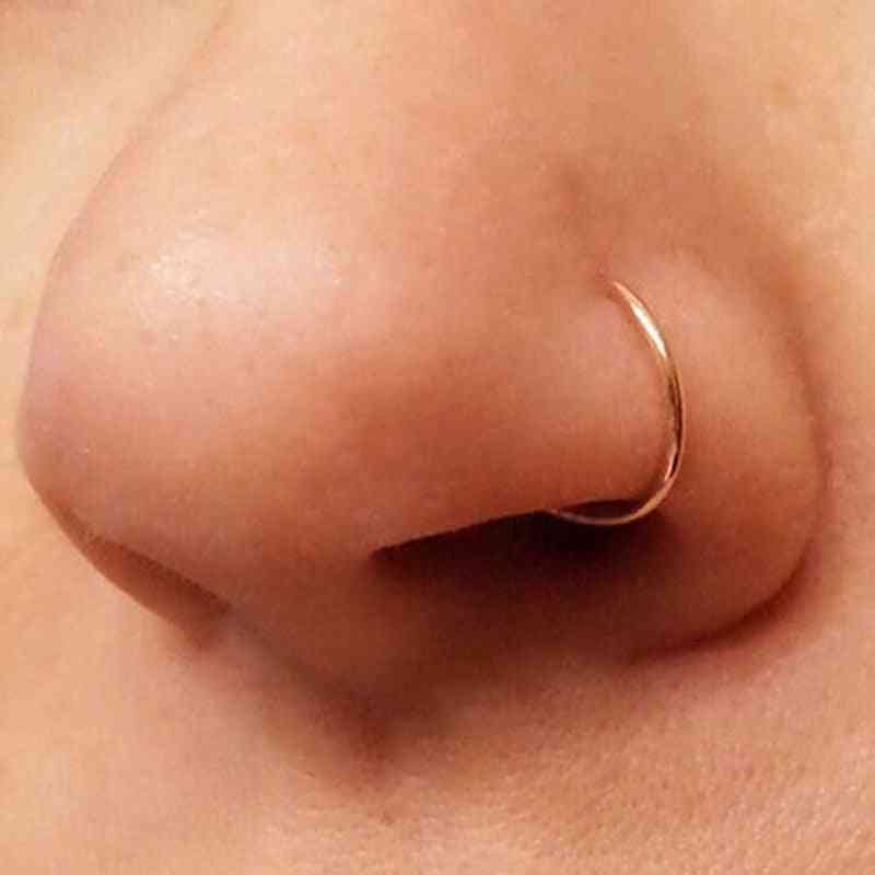 Nose Clips Septum Ring Hoop Body Jewelry Accessories