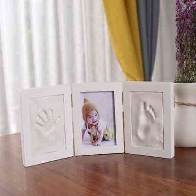 Newborns Photo Frame Baby Molds Handprint Footprint