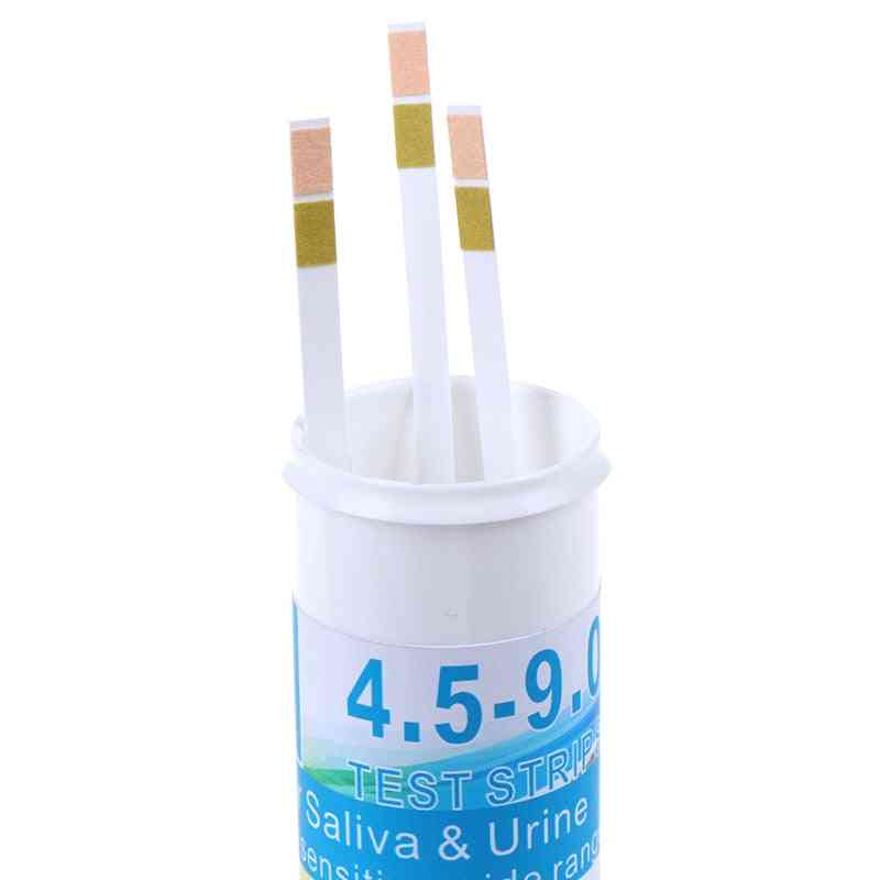 Bottled Ph Test Paper Range Urine Saliva Indicator Strips