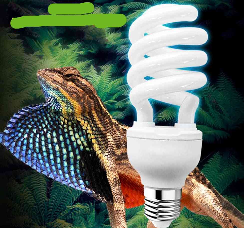 Pet Tropical Terrarium Lamp Bulb Ultraviolet Light 5.0 10.0 Uvb 13w 26w Pet Reptile Glow Daylight For Tortoise Fish Amphibians