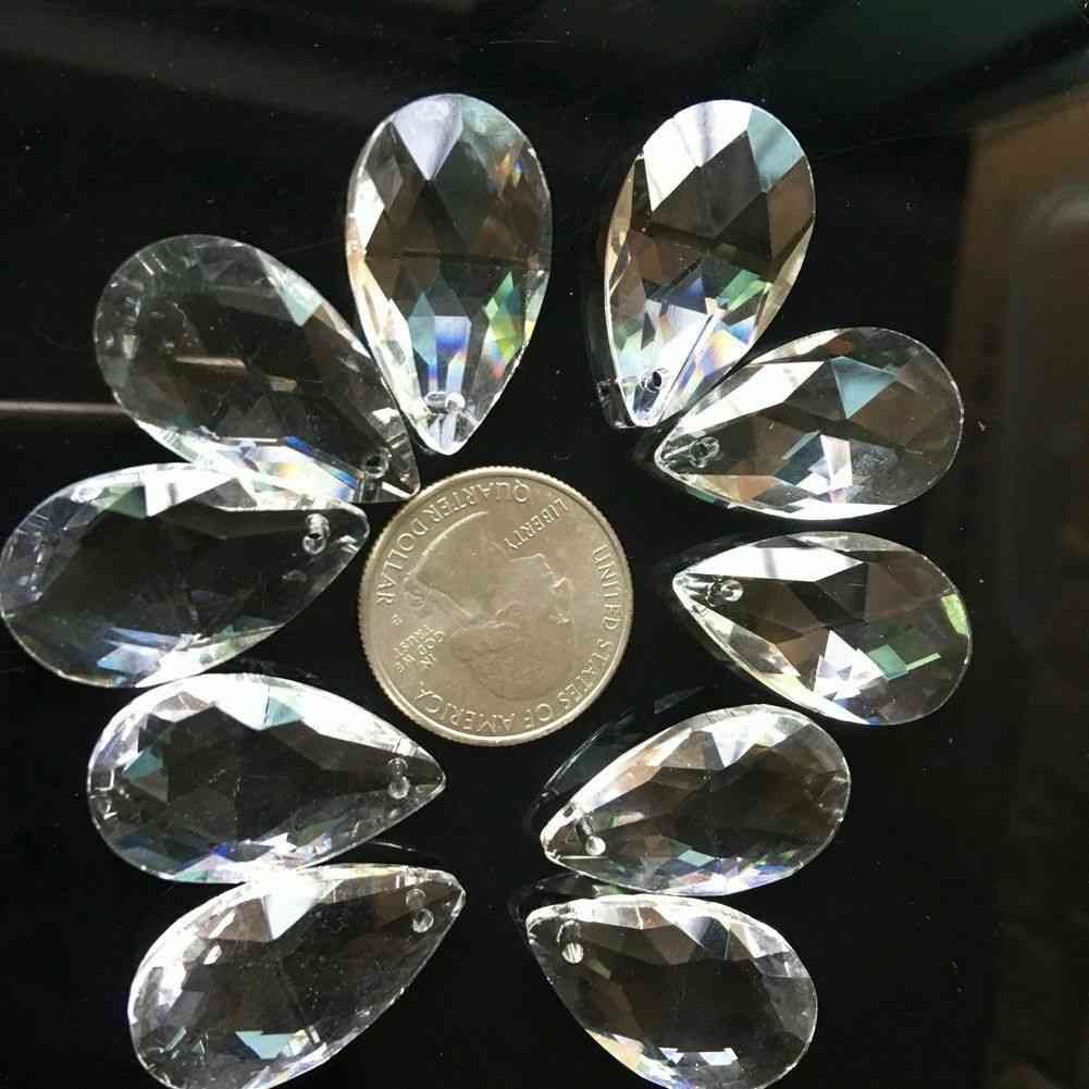 Tear Drop Glass Crystal Prism Pendant