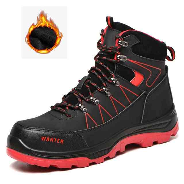 Work Safety Shoes, High Top Fashion Anti-piercing Work Boots