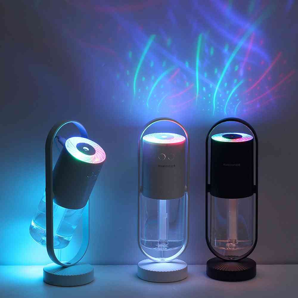 Usb Air Humidifier For Home With Projection Night Lights