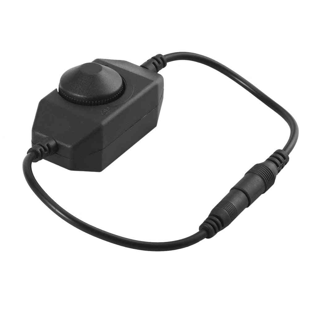 Black Manual Dimmer Brightness To Dc Adapters