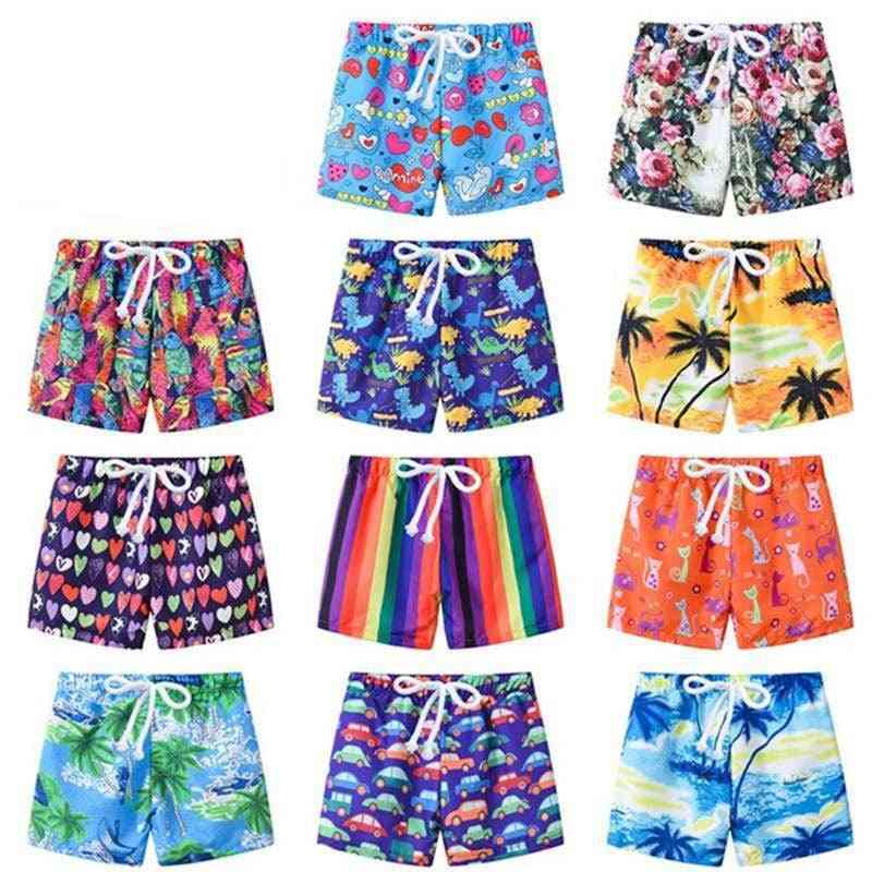 Summer Toddler Fashion Print Swimsuit Short Pants