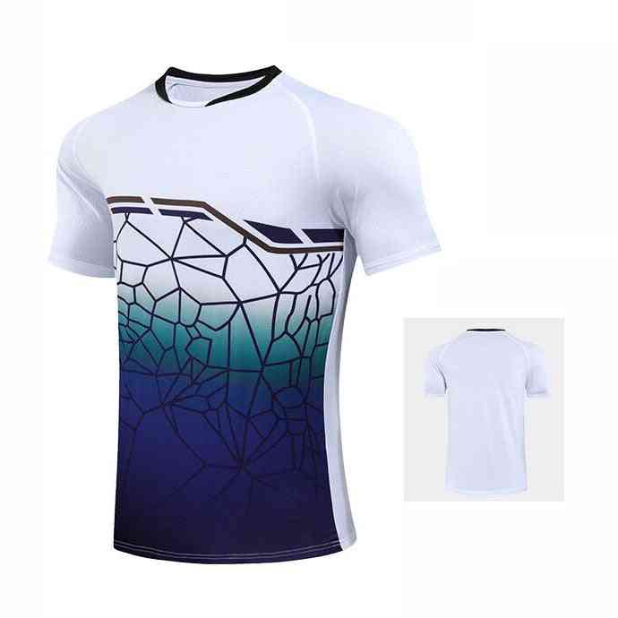 Badminton T Shirt , Ping Pong Team Game Jerseys For Female Male