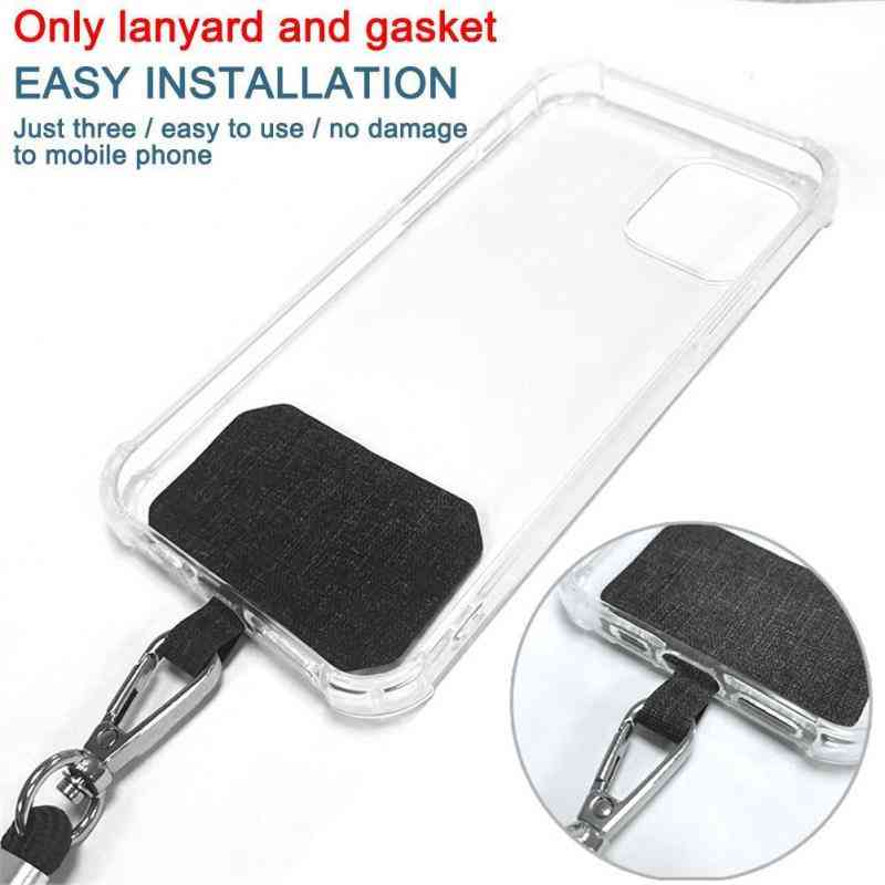 Universal Crossbody Patch Lanyards Mobile Phone Strap