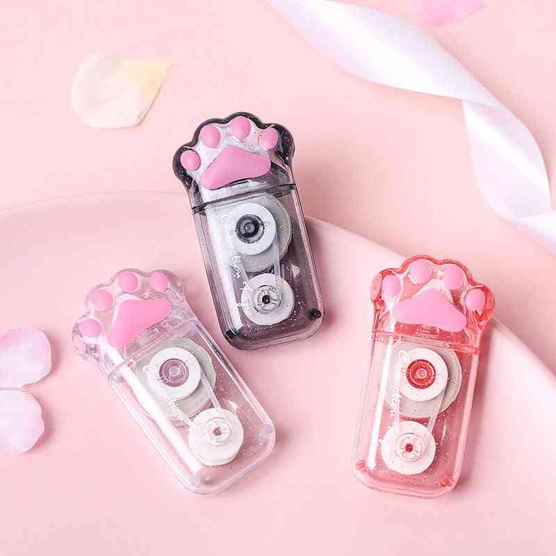 White Out Cute Cat Claw Correction Tape