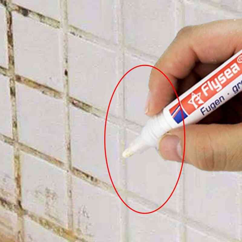 Tile Repair- Refill Wall Gap, Grout Refresher, Marker Pen