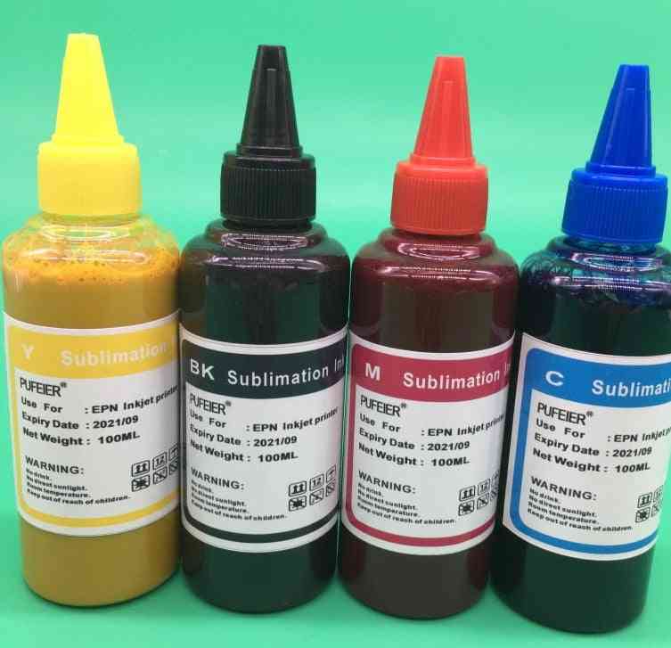 4 Color X 100ml Universal Sublimation Ink Refill