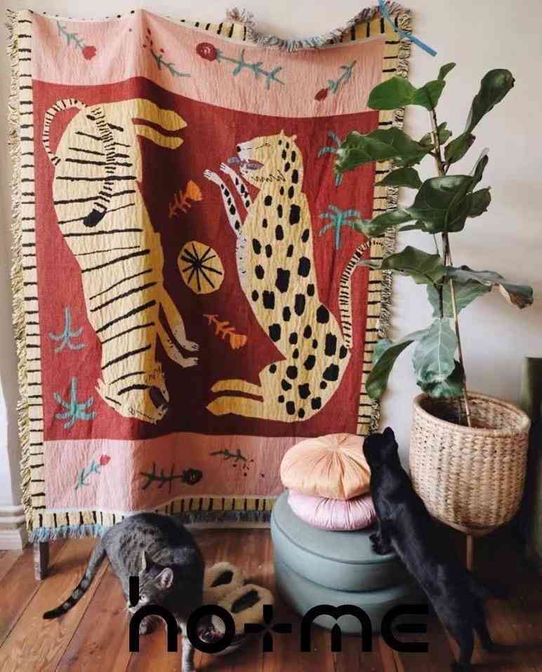 Pink Panther Carpet Sofa Mat Tapestry