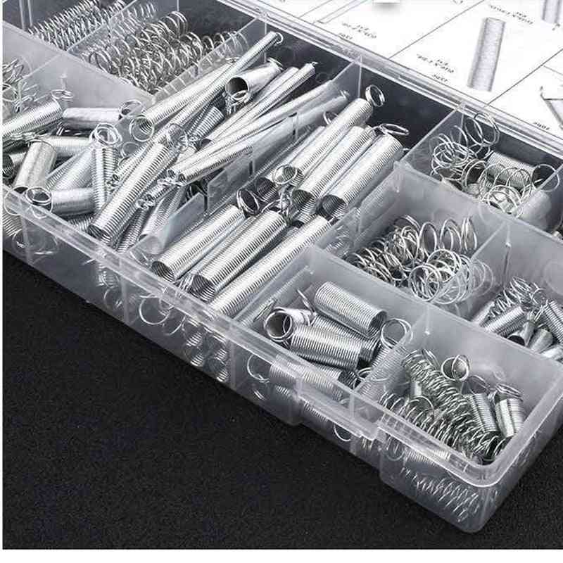 Extension And Compression Coil Portable Hardware Tool Spring Set