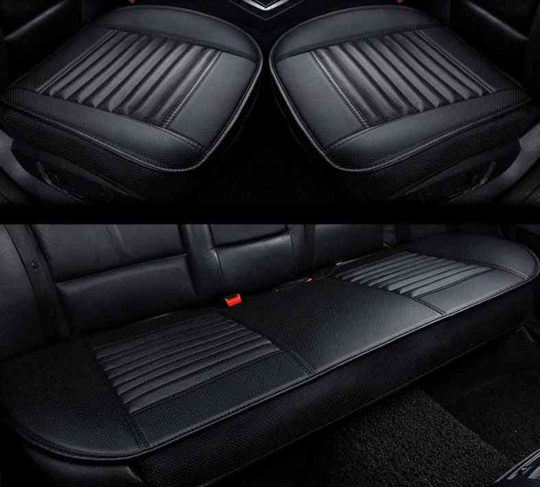 Universal Pu Leather Auto Chair Cushion Pad Mats Protectors