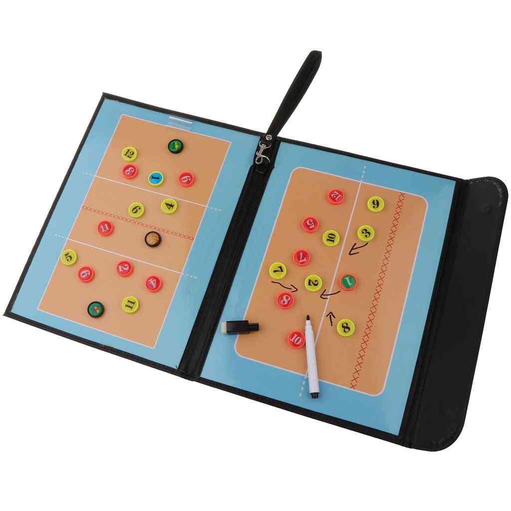 Volleyball Match Plan Coaching Board With Pen Training Aid