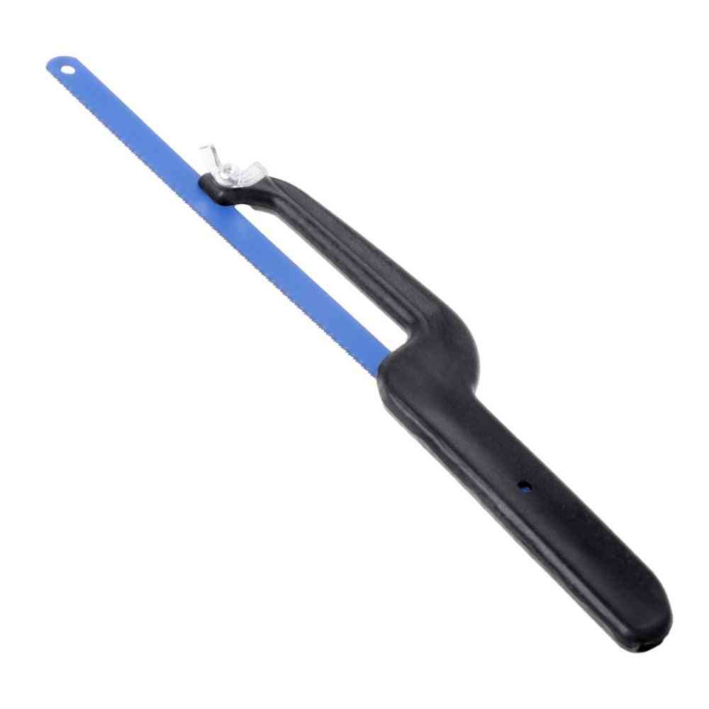 Light Duty Close Quarter Rubber Handle Hacksaw With Blade