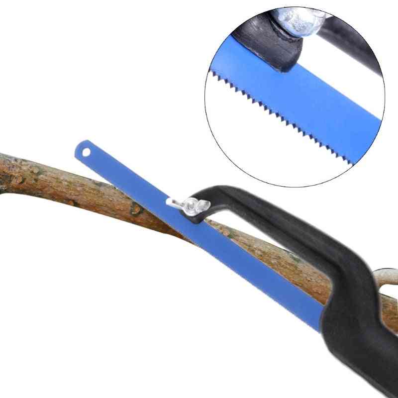 Light Duty Close Quarter Rubber Handle Hacksaw With Blade