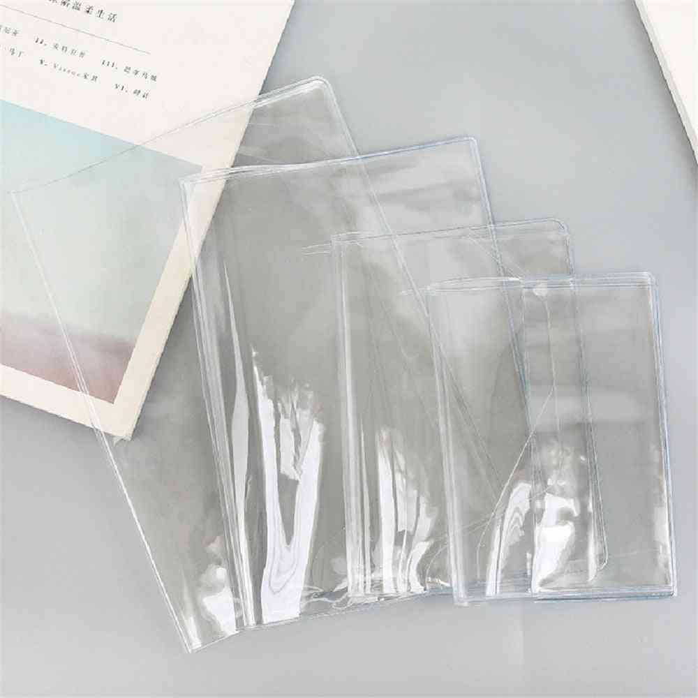 Transparent Protective Sleeve For A6 A5 Notebook - Waterproof Journals Planner Book
