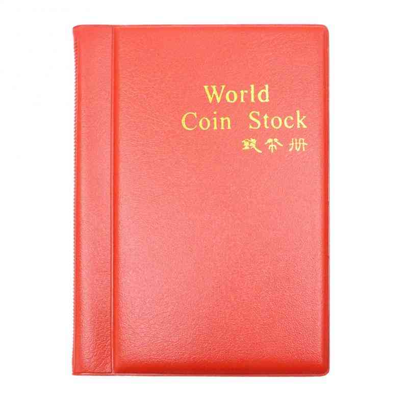 Page Bags Album For Coins Collection Book