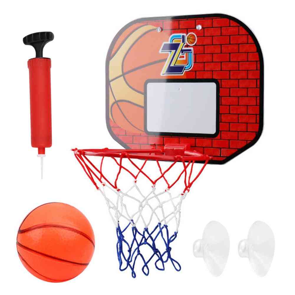 Basketball brett bokssett, backboard hoop mini innendørs sportsballspill