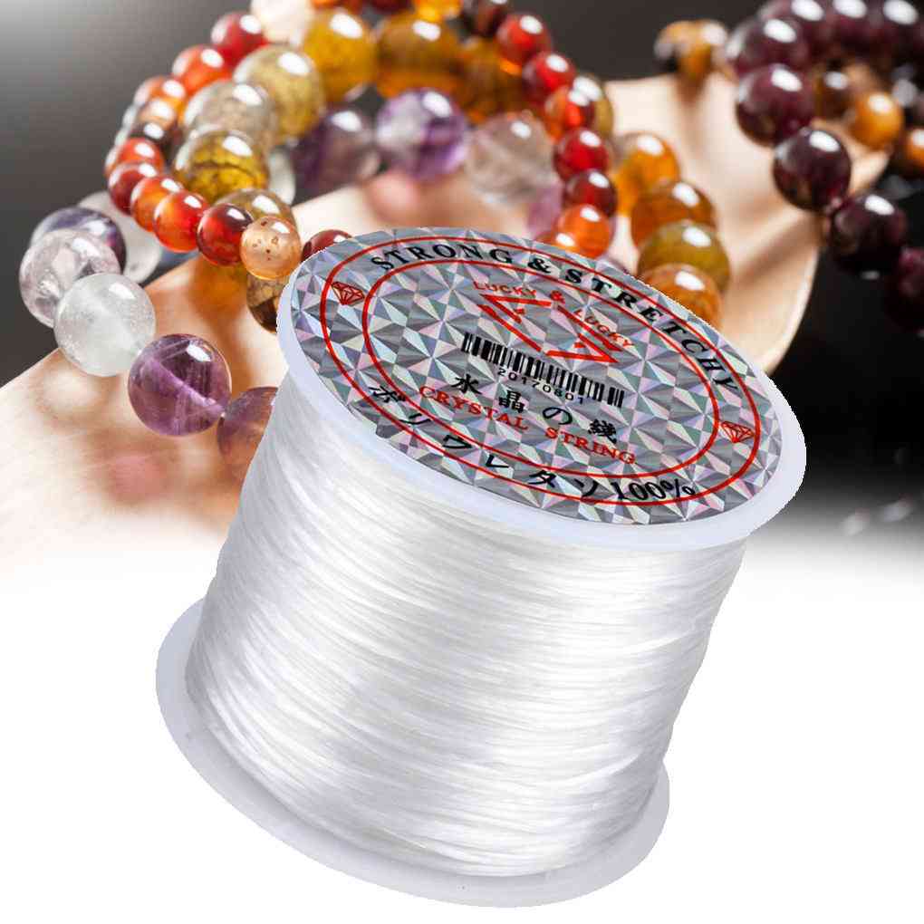 60m/roll Elastic Beading Thread Jewelry Making Diy Cords