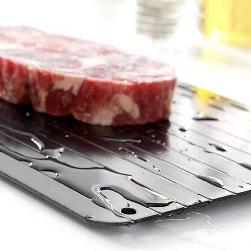 Thaw Frozen Food Meat Fruit Quick Defrosting Plate / Tray
