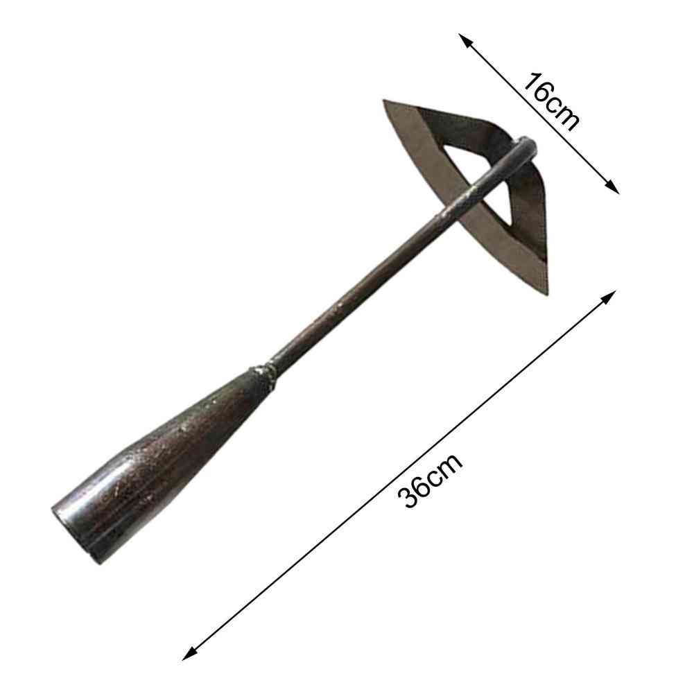 All-steel Hollow Hoe Hand-held Weeding Rake Farming Shovel Tool