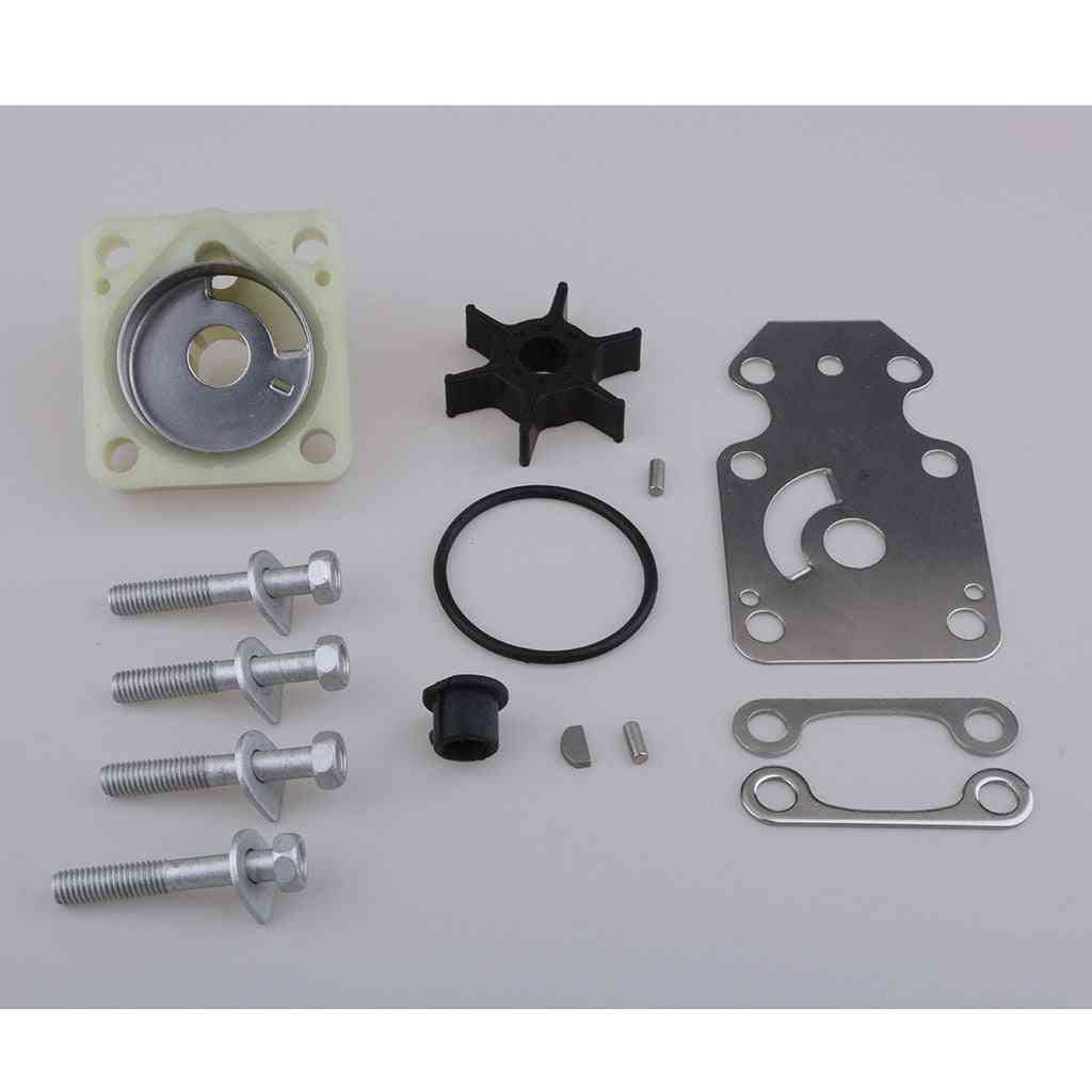Boat Water Pump Impeller Repair Kit For Yamaha F15-f20 Outboard Pump 6ah-w0078-00-00 Higher Flow Rates & Cooling Flow