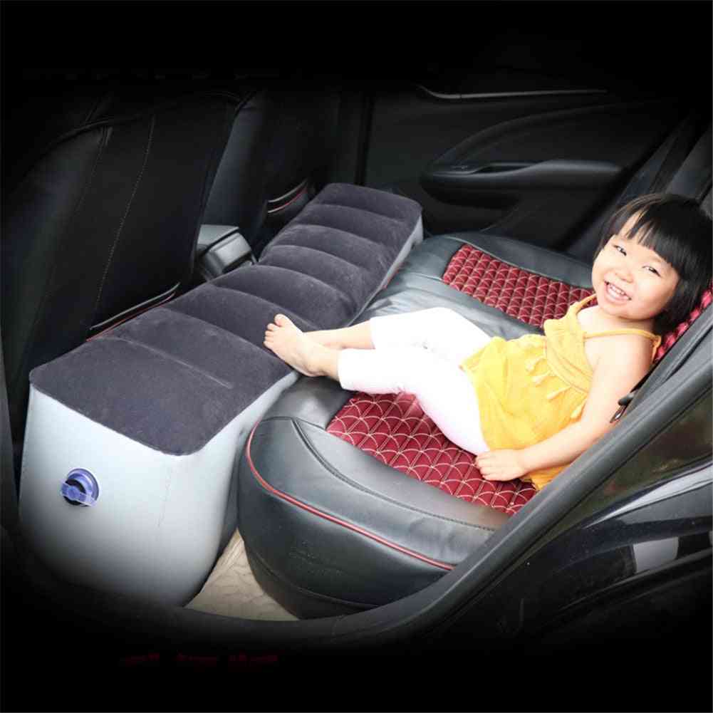 Inflatable Car Travel Bed Rear Seat, Inflable Air Mattress